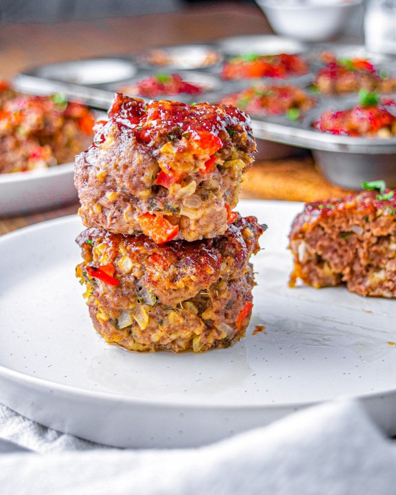 Mini Meatloaf Muffins