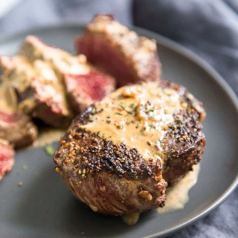 Steak au Poivre