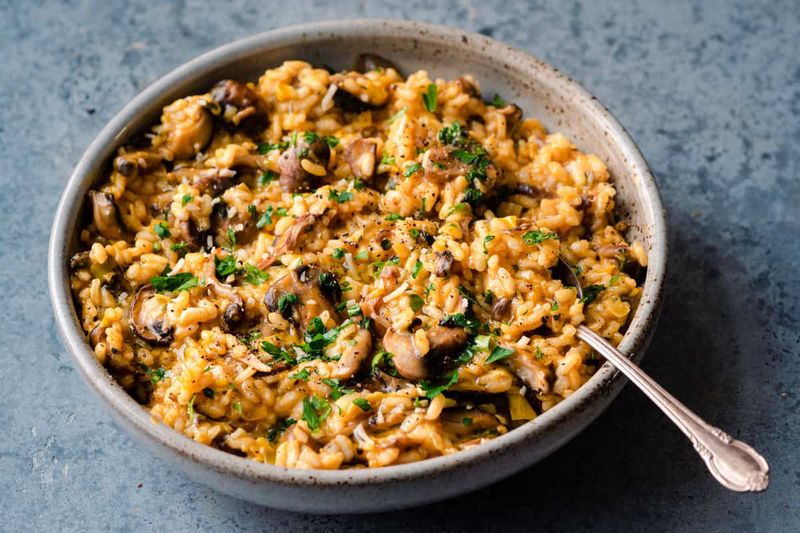 Magic Mushroom Risotto