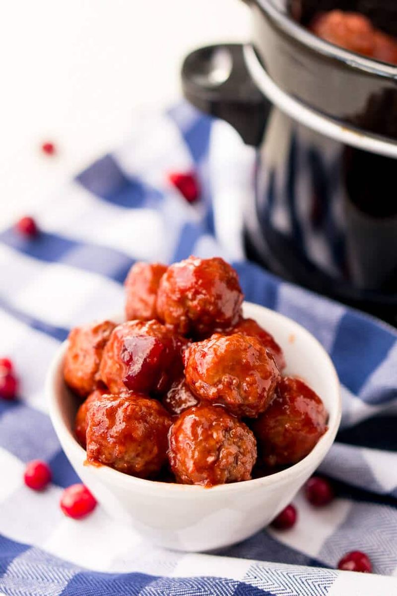 Cranberry Orange Meatballs