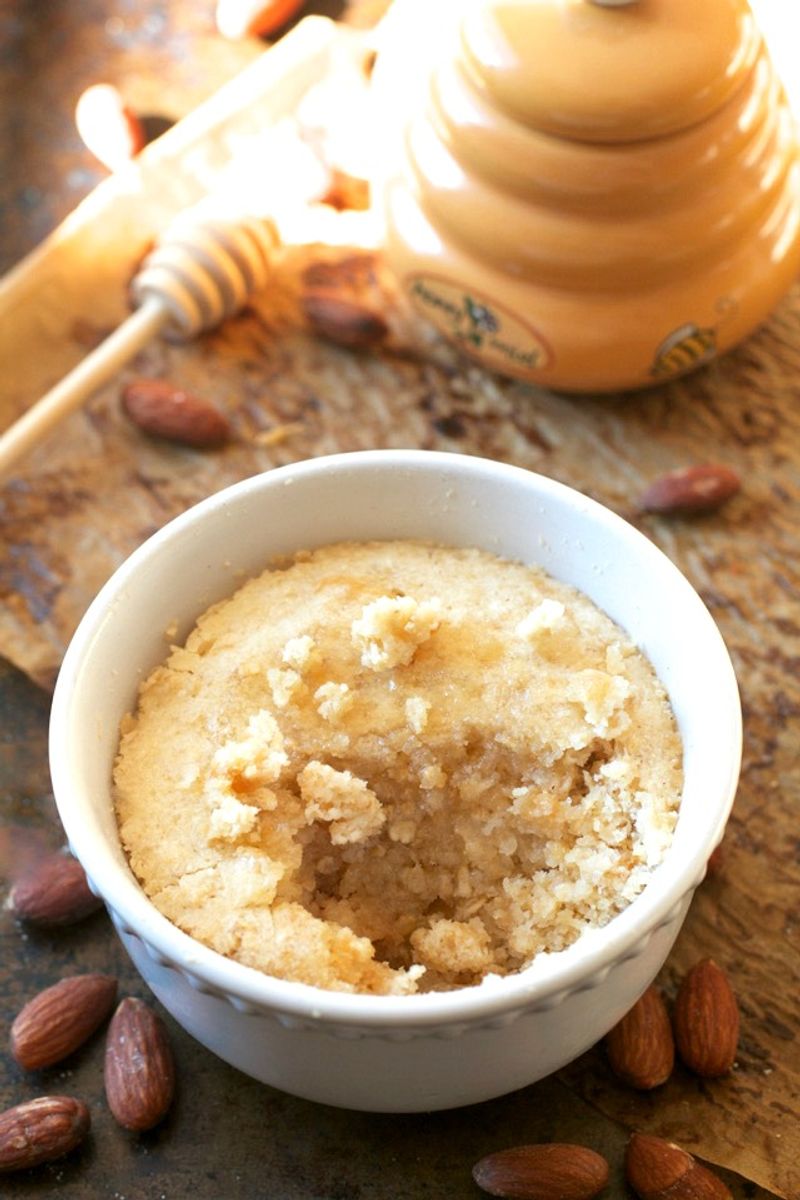 Mug Cake With Almond Flour And Honey