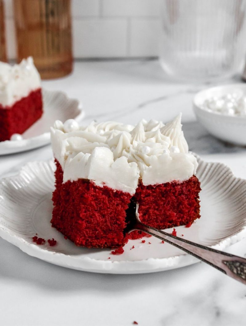 Red Velvet Sheet Cake