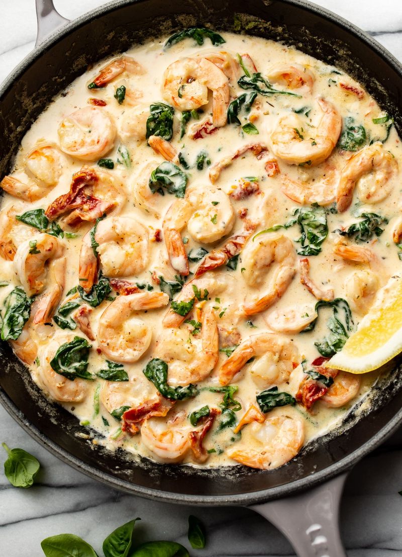Creamy Tuscan Shrimp