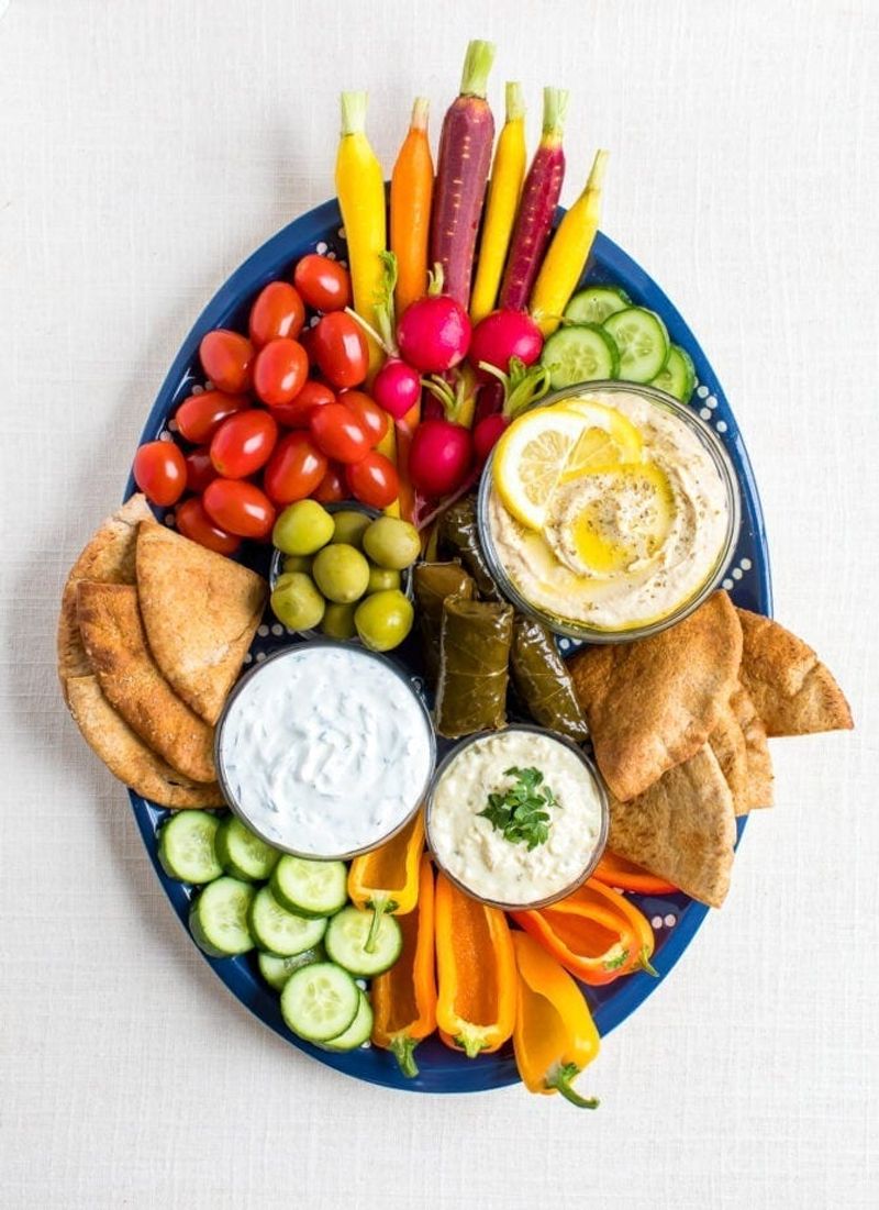 Hummus Lunch Plate