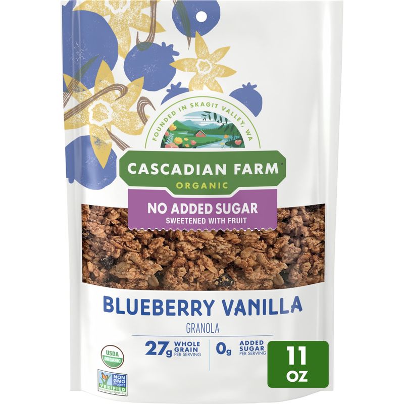 Cascadian Farm Organic Blueberry Vanilla Granola
