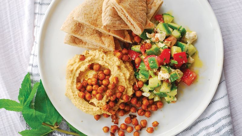 Mediterranean Hummus Plate