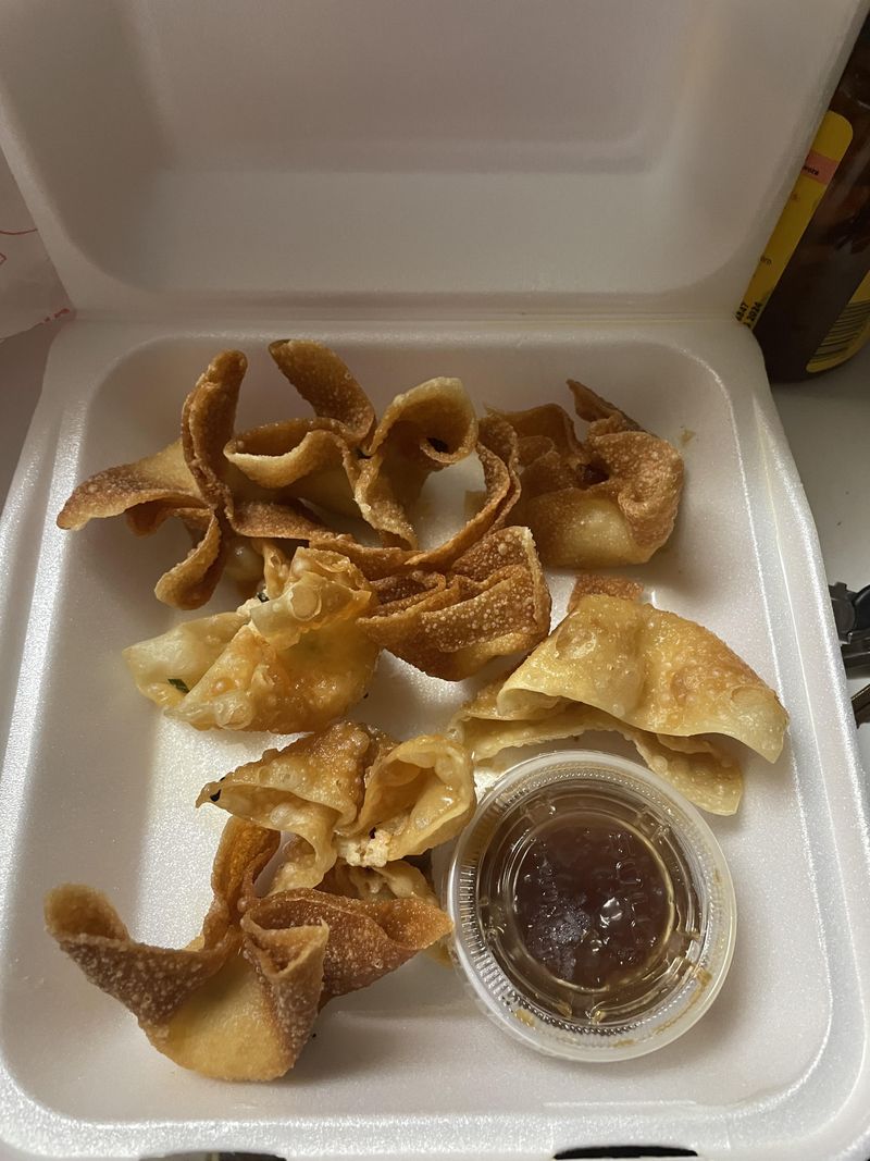 Crab Rangoon That’s All Wrapper, No Filling