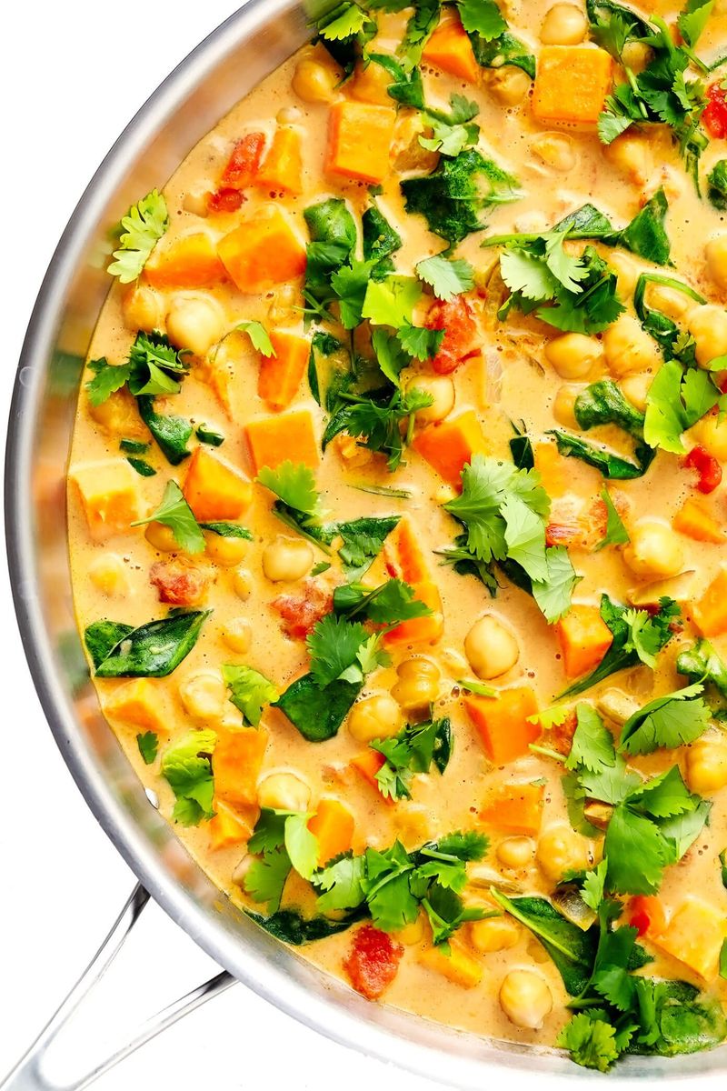 Sweet Potato And Coconut Curry