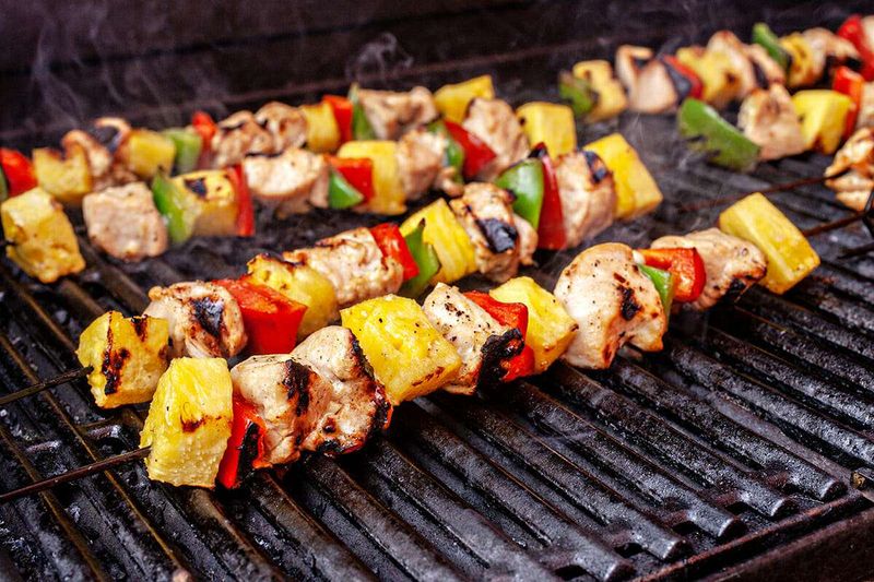 Pineapple Chicken Skewers