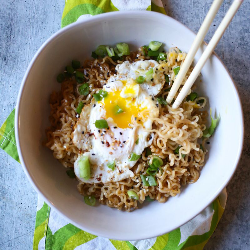 TikTok Ramen (With Egg And Butter)