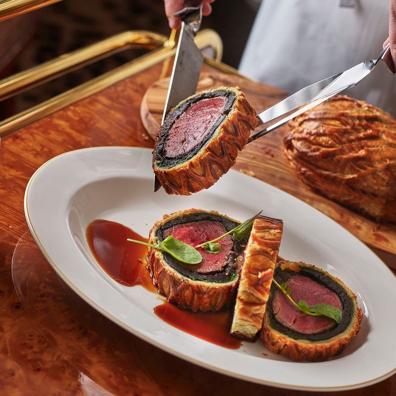 Beef Wellington With Tableside Carving