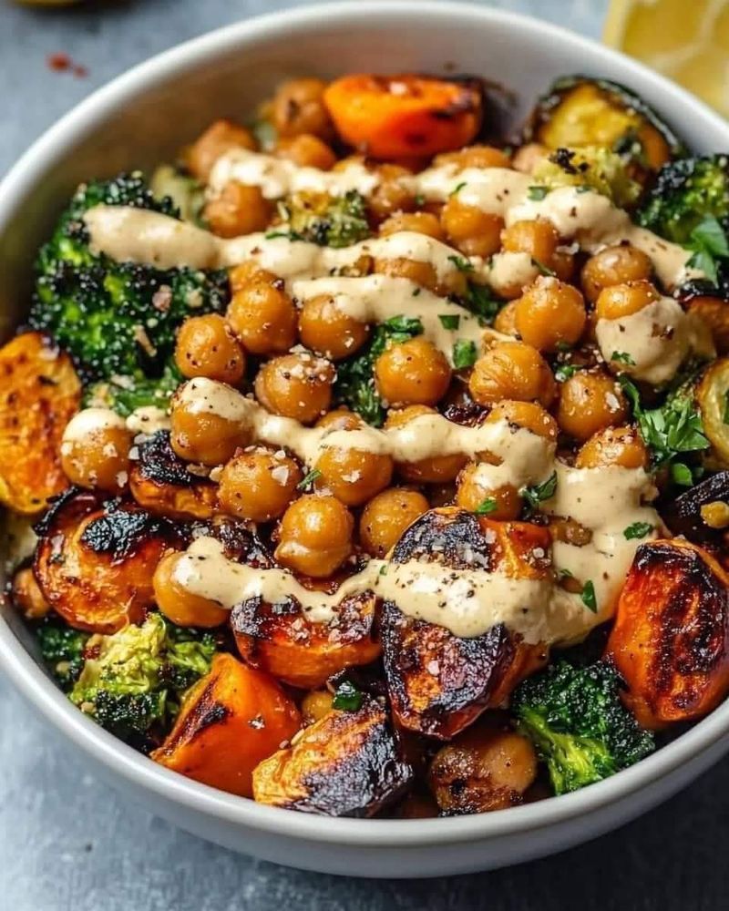 Roasted Veggie Grain Bowl