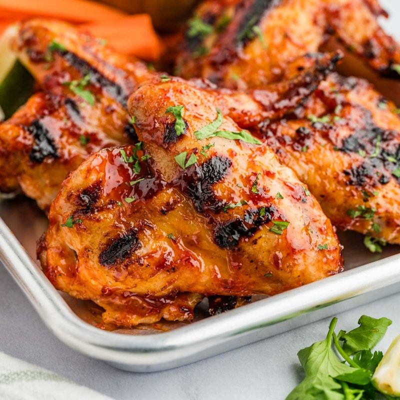Smoky BBQ Chicken Wings