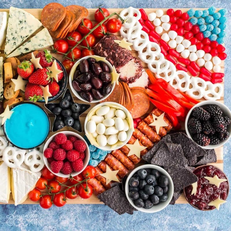 Memorial Day Charcuterie Board