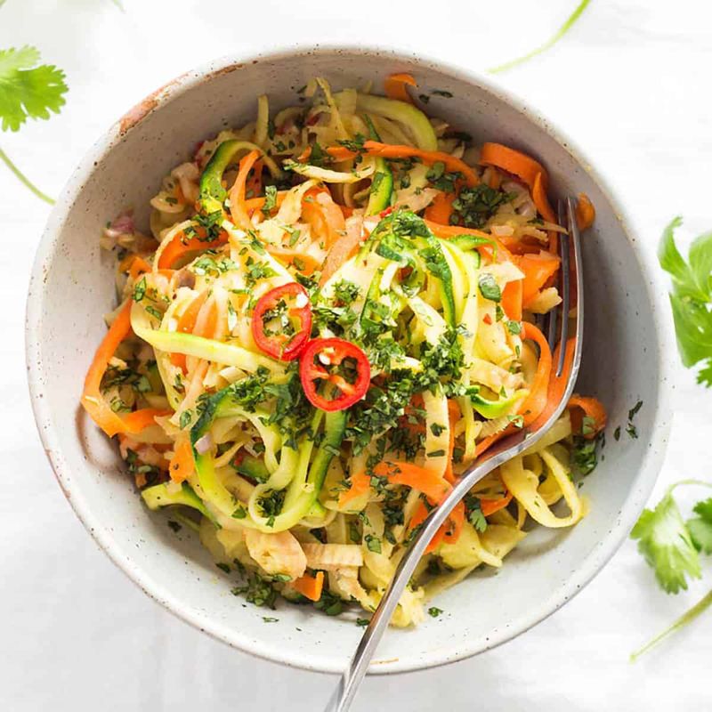 Zucchini Noodle Stir-Fry