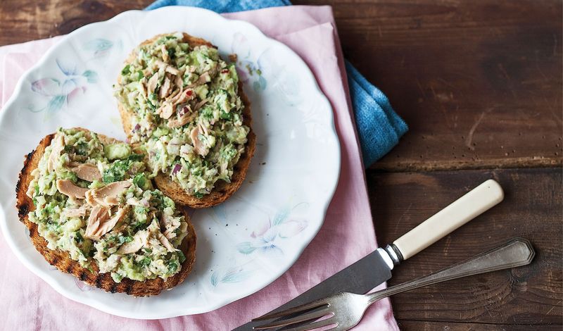 Tuna Salad On Whole Grain Toast