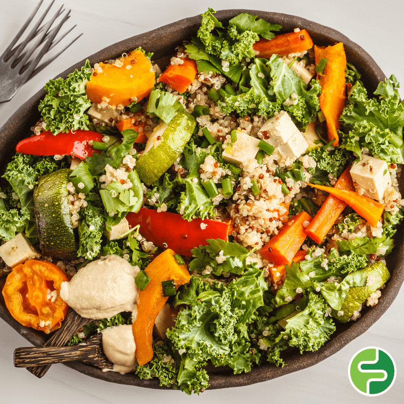 Roasted Veggie Buddha Bowl