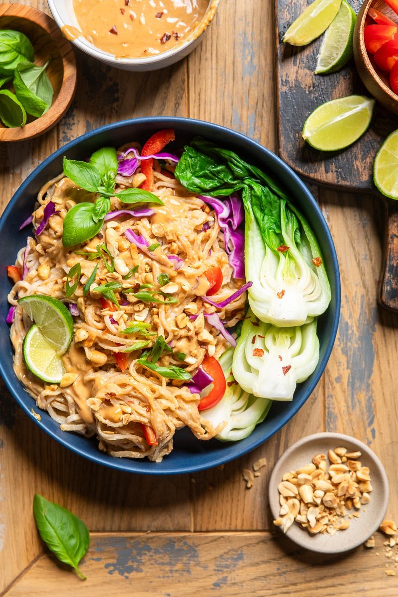 Thai Peanut Noodle Bowl