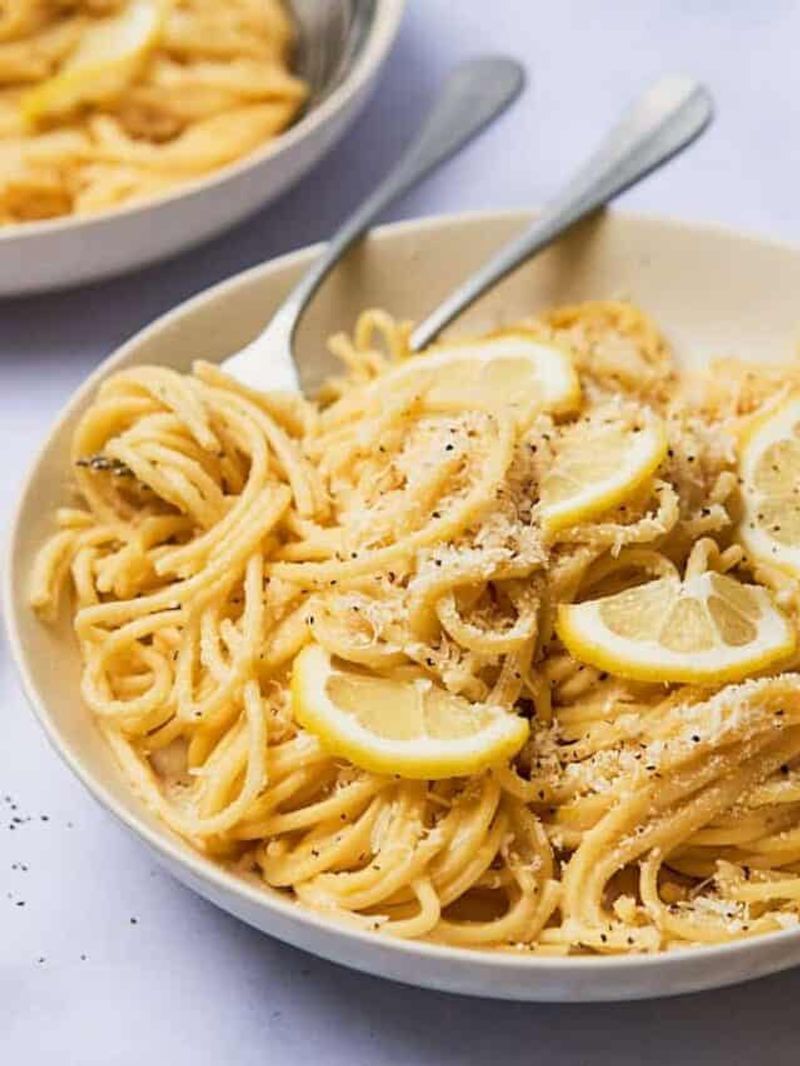 One-Pot Lemon Garlic Pasta