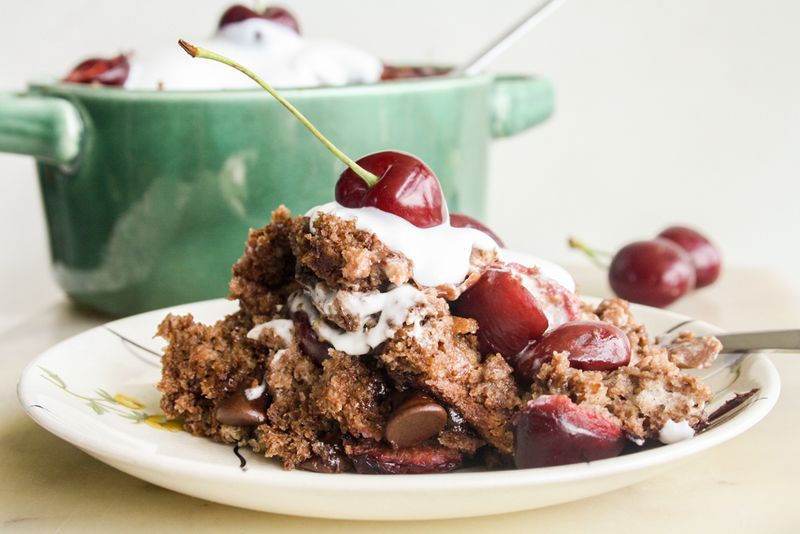 Black Forest Bread Pudding