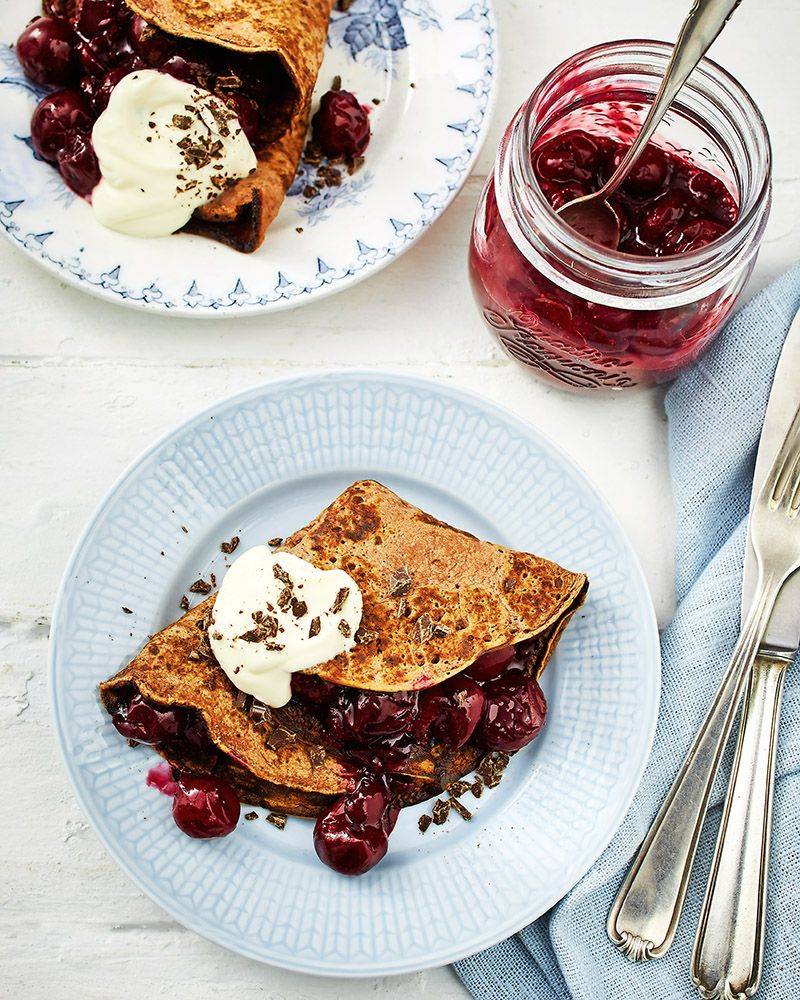 Black Forest Crepes