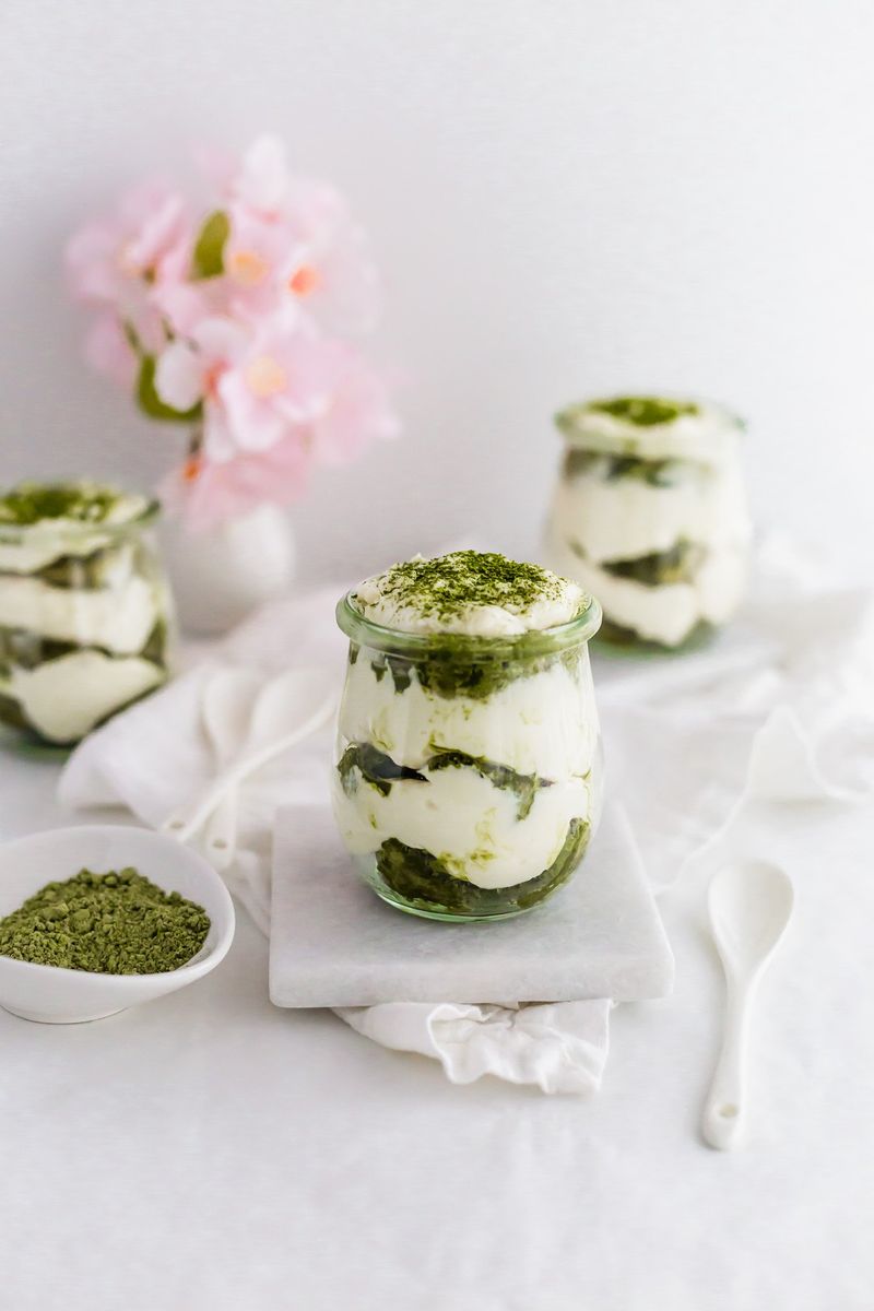 Matcha Strawberry Tiramisu
