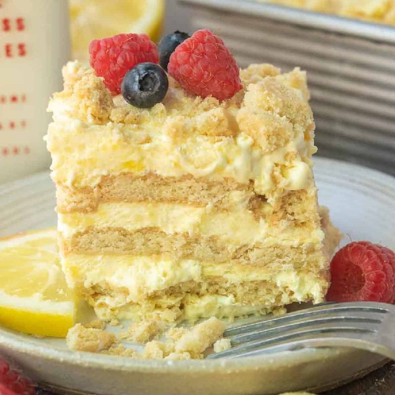 Lemon Icebox Cake