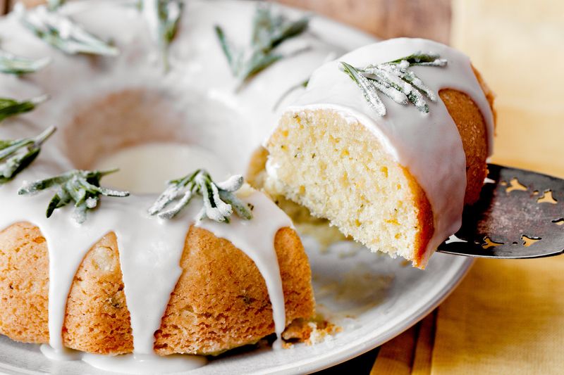 Orange-Rosemary Olive Oil Bundt Cake