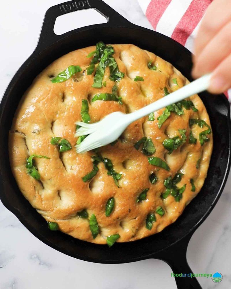 Bake Basil Focaccia