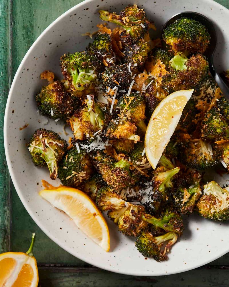 Lemony Roasted Broccoli