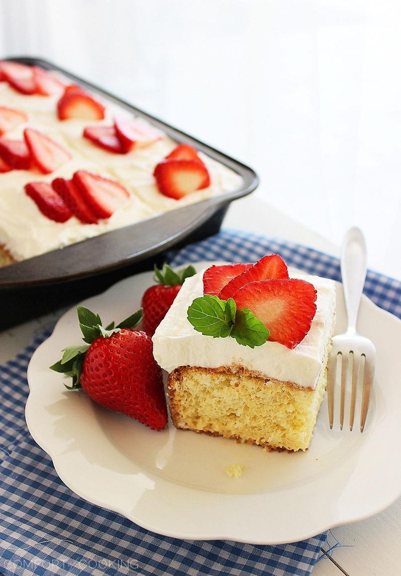 Vanilla Bean Tres Leches Cake