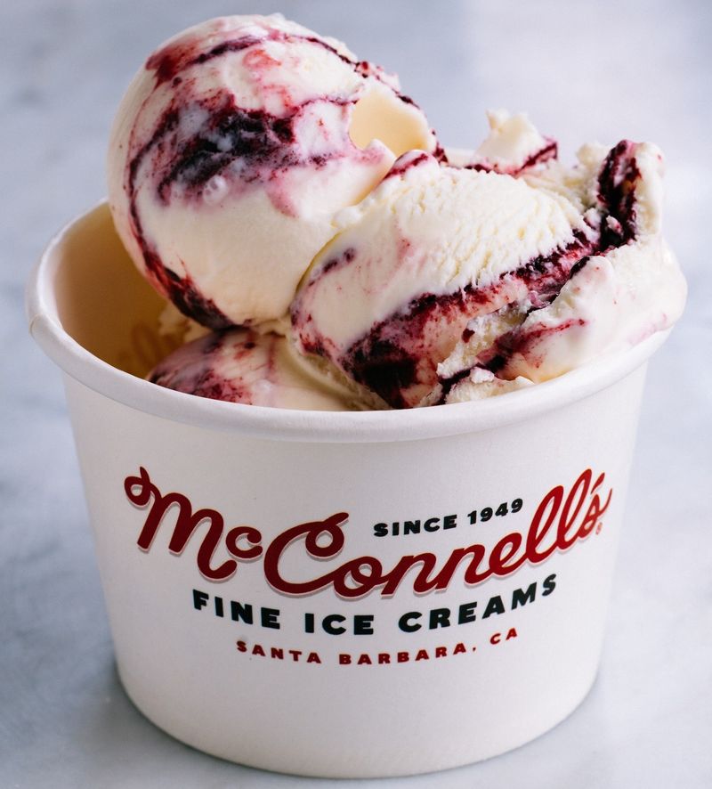 McConnell’s Eureka Lemon & Marionberries with Cookie Dough