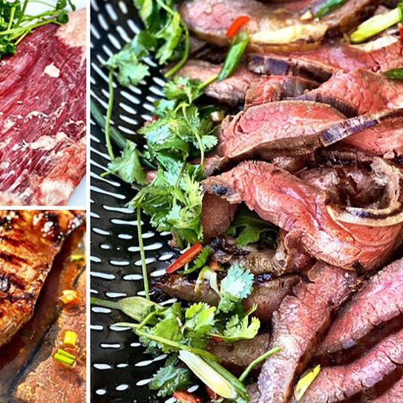Five-Spice Flap Steak