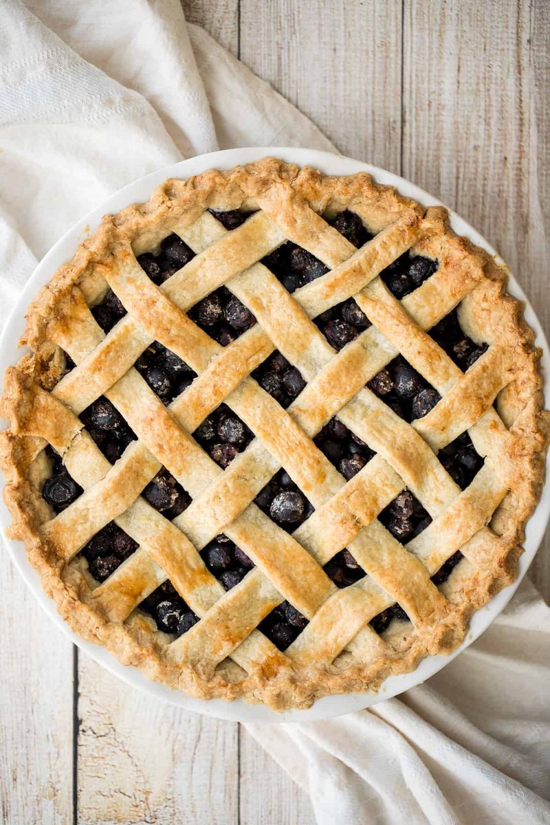 Classic Blueberry Pie