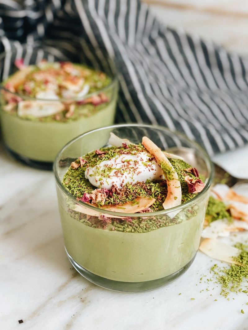 Matcha Green Tea Mousse Cups