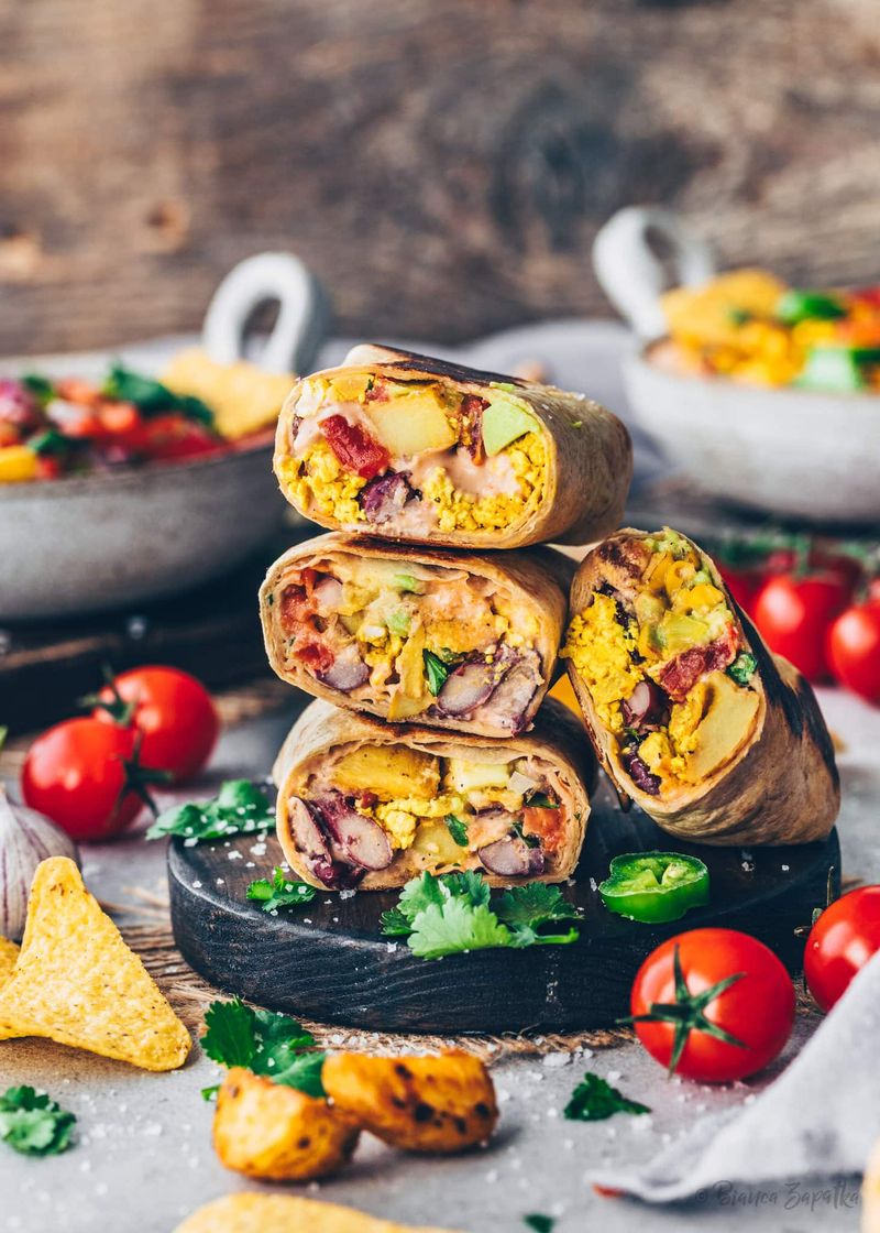 Fully Loaded Breakfast Burritos