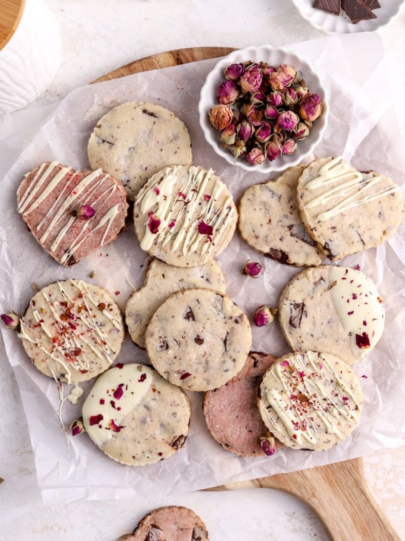 Almond Rosewater Cookies