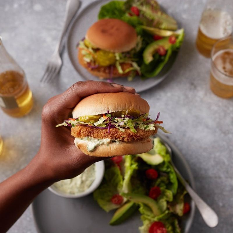 Good Catch Plant-Based Burger