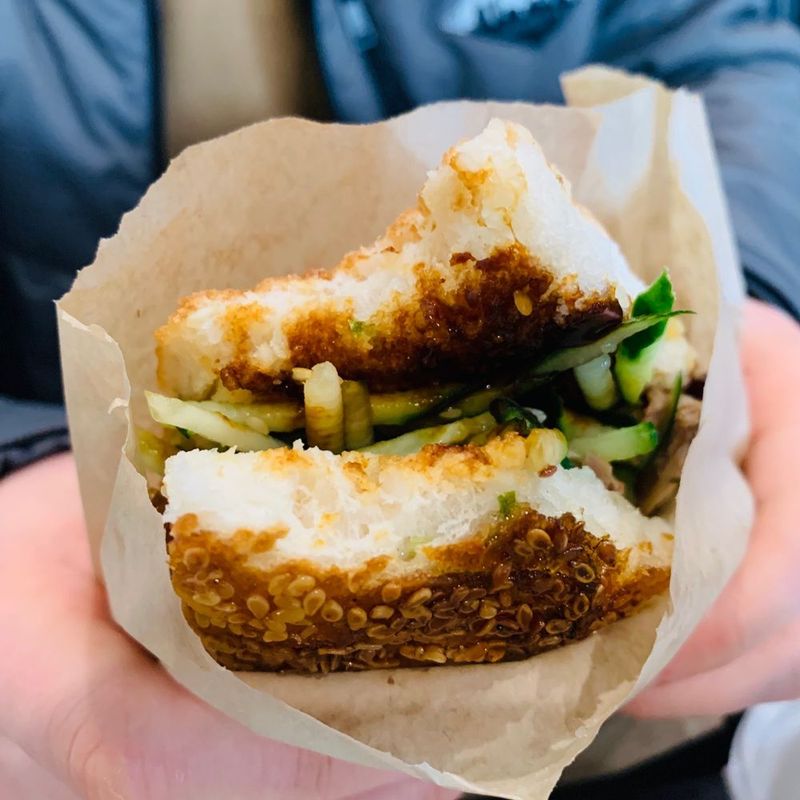Prosperity Dumpling's Sesame Pancake