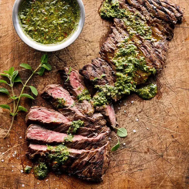 Chimichurri Skirt Steak