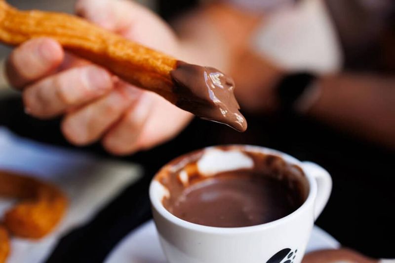 Spanish Chocolate Con Churros