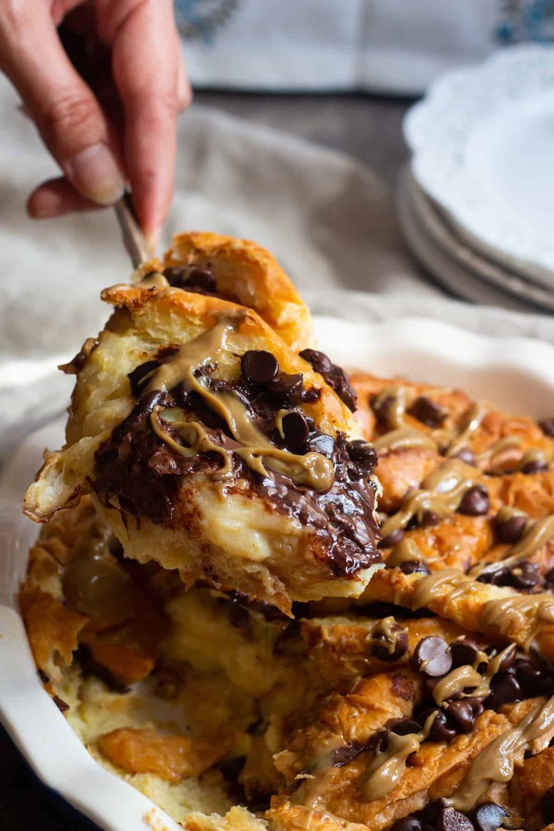 Croissant Breakfast Pudding
