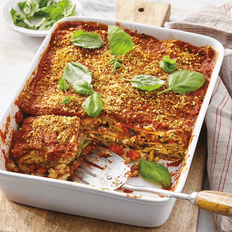 Veggie Lasagna Tower