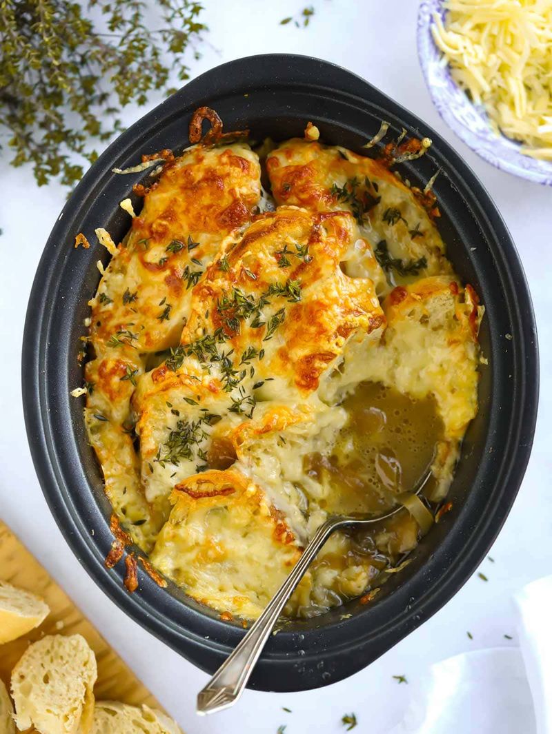 Slow Cooker French Onion Soup