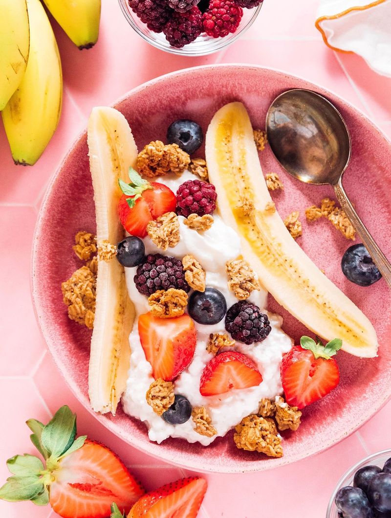 Breakfast Banana Split Twist