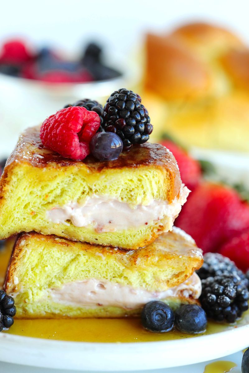 Stuffed French Toast Pockets