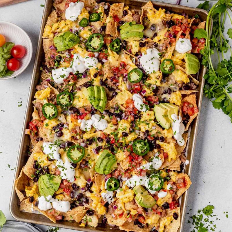 Breakfast Nachos Supreme