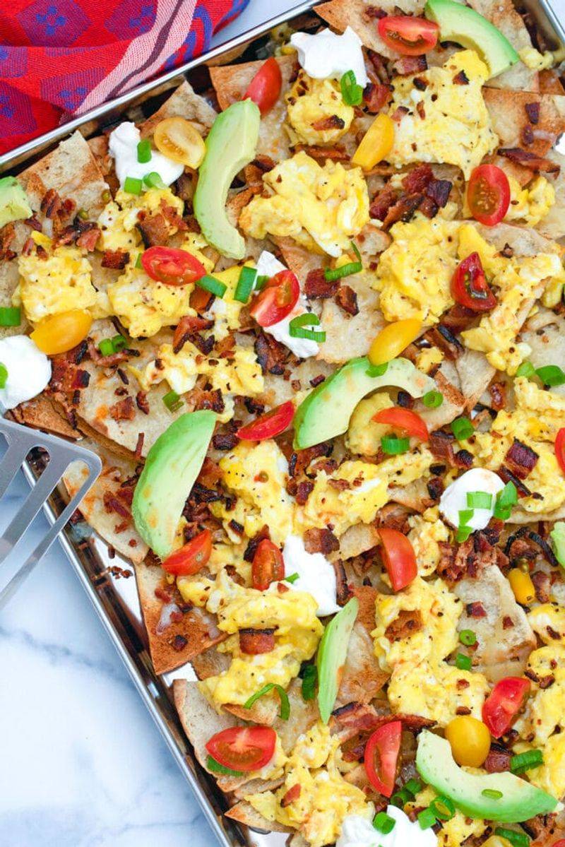 Breakfast Nachos Supreme