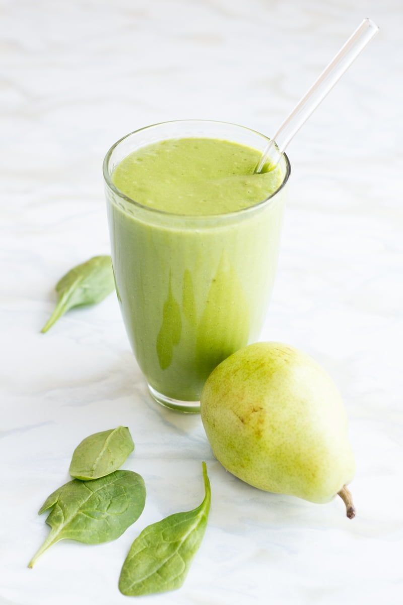 Spinach Pear Almond