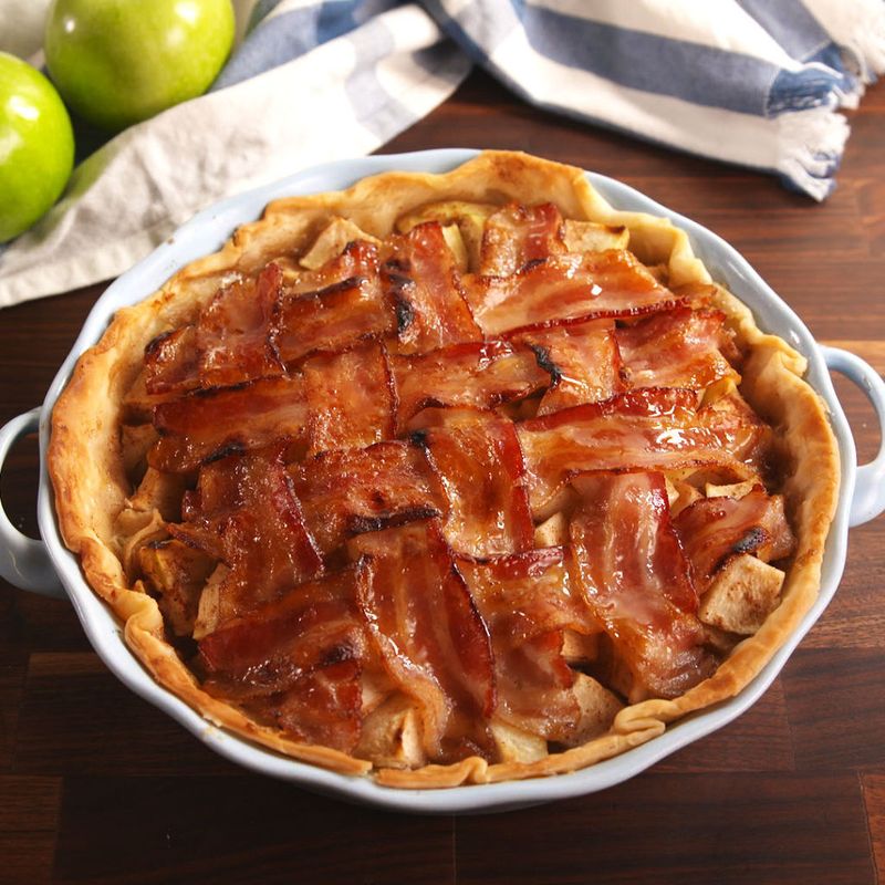 Bacon Lattice Apple Pie